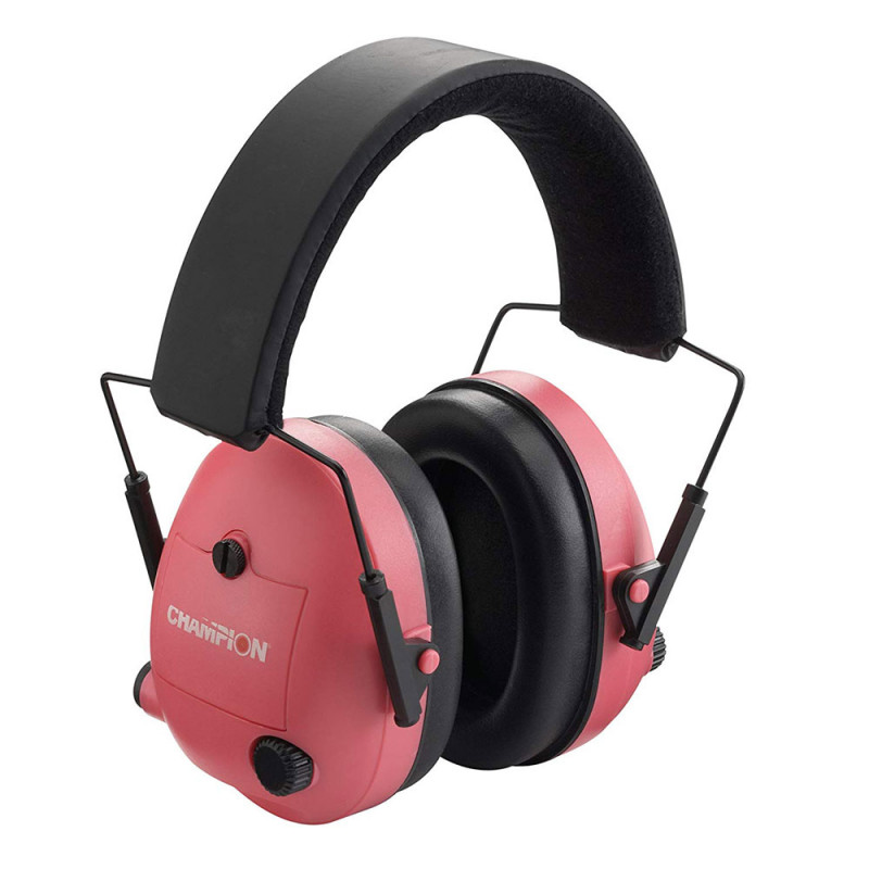 Champion Electronic Ear Muff Pink