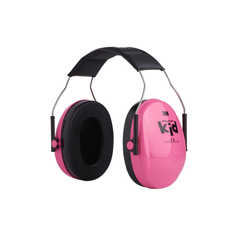 3M Peltor Kid Neon Pink Earmuffs