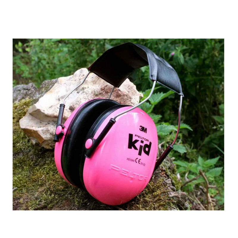 3M Peltor Kid Neon Pink Earmuffs