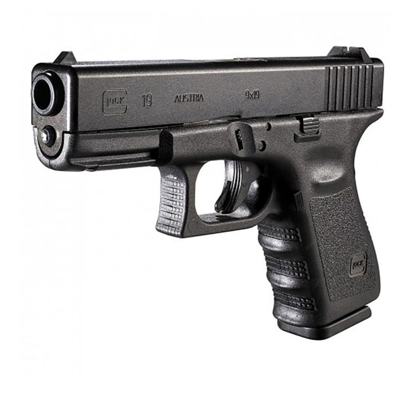 Glock 19 Gen 3 Pistol 9x19 Gun Range Hire