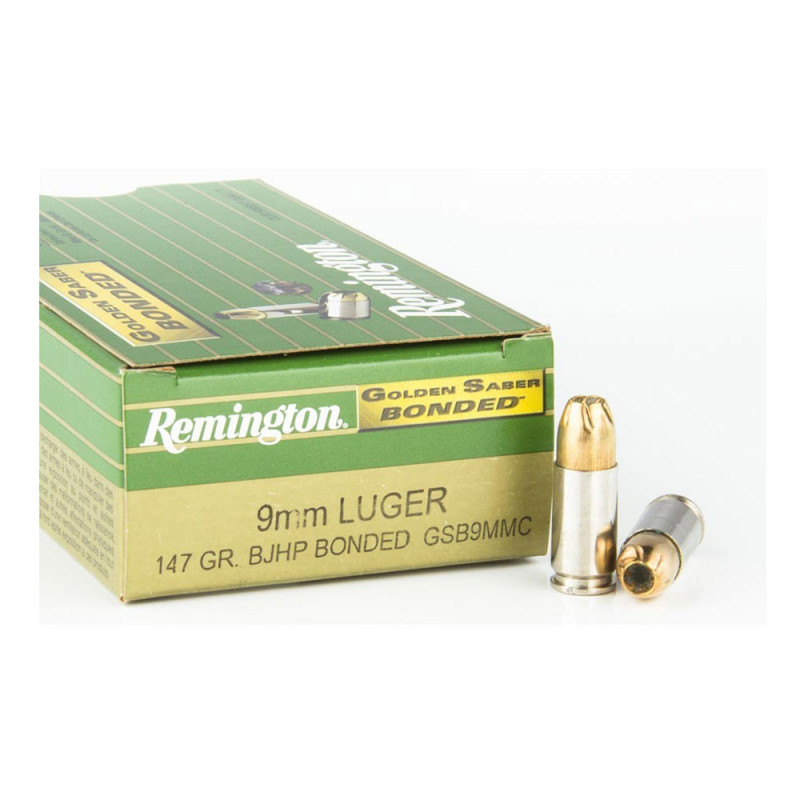 Remington Golden Saber High Perfornamce 9mm 147 grain