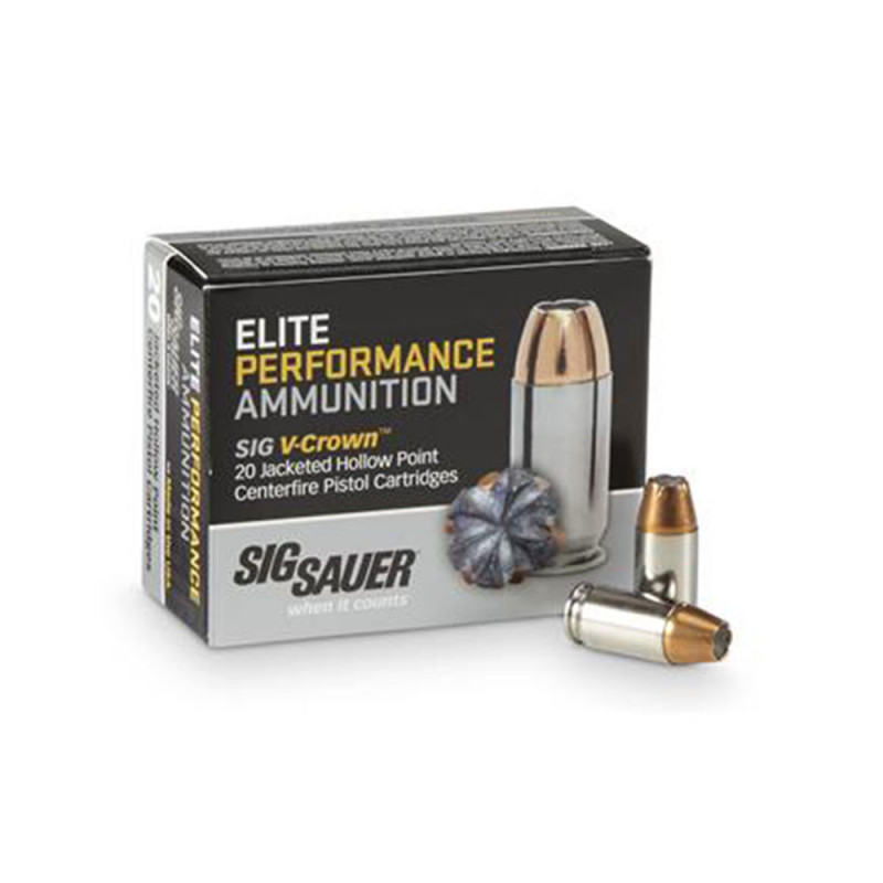 Sig Sauer Elite Performance Ammunition 9mm luger 124 grain
