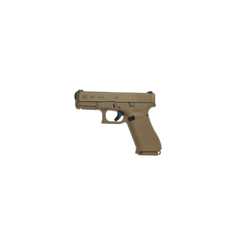 Glock 19X Gen 5 Pistol 9x19 Gun Range Hire